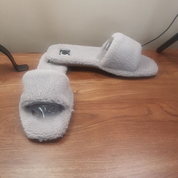 Grey Slippers  - Picture 1 of 8